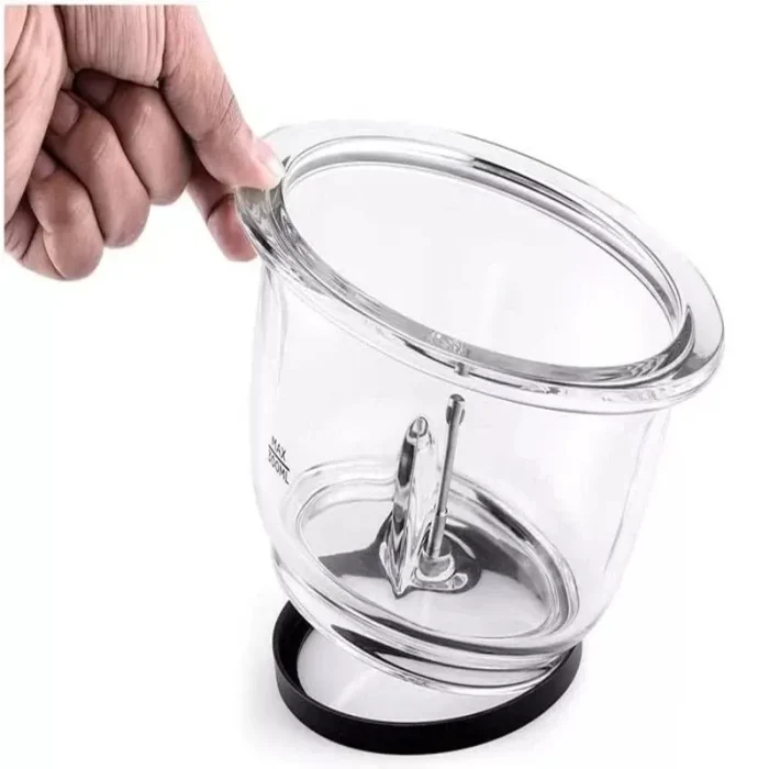 خردکن بلک اند دکر مدل GC400-B5 جنس بدنه شیشه و تیغه استیل ضدزنگ 4 تیغه 1.2 لیتری - تصویر 6