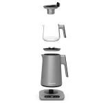 چای ساز نوتریکوک مدل KTM330 ظرفیت ۱.۷ لیتر و کتری ۱ لیتر - تصویر 2