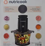 خردکن نوتریکوک مدل CH6000 ظرفیت ۳ لیتر با ۶ تیغه - تصویر 6