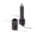 خردکن بلک اند دکر مدل GC400-B5 جنس بدنه شیشه و تیغه استیل ضدزنگ 4 تیغه 1.2 لیتری - تصویر 2