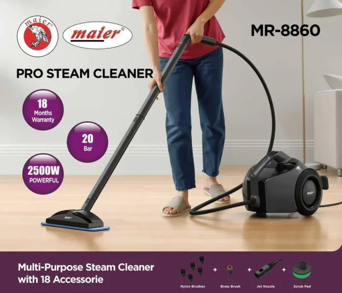 بخارشوی مایر مدل MR-8860 - تصویر 2