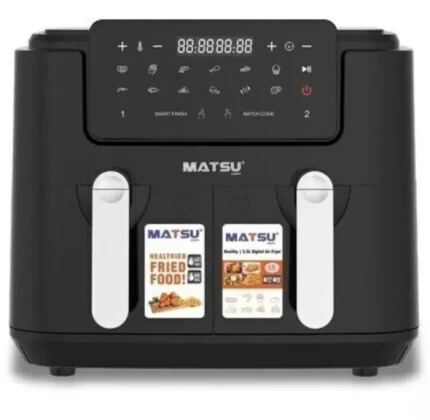 سرخ کن دو قلو 9 لیتری بدون روغن ماتسو تحت لیسانس ژاپن مدل MA-2666 ا matsu